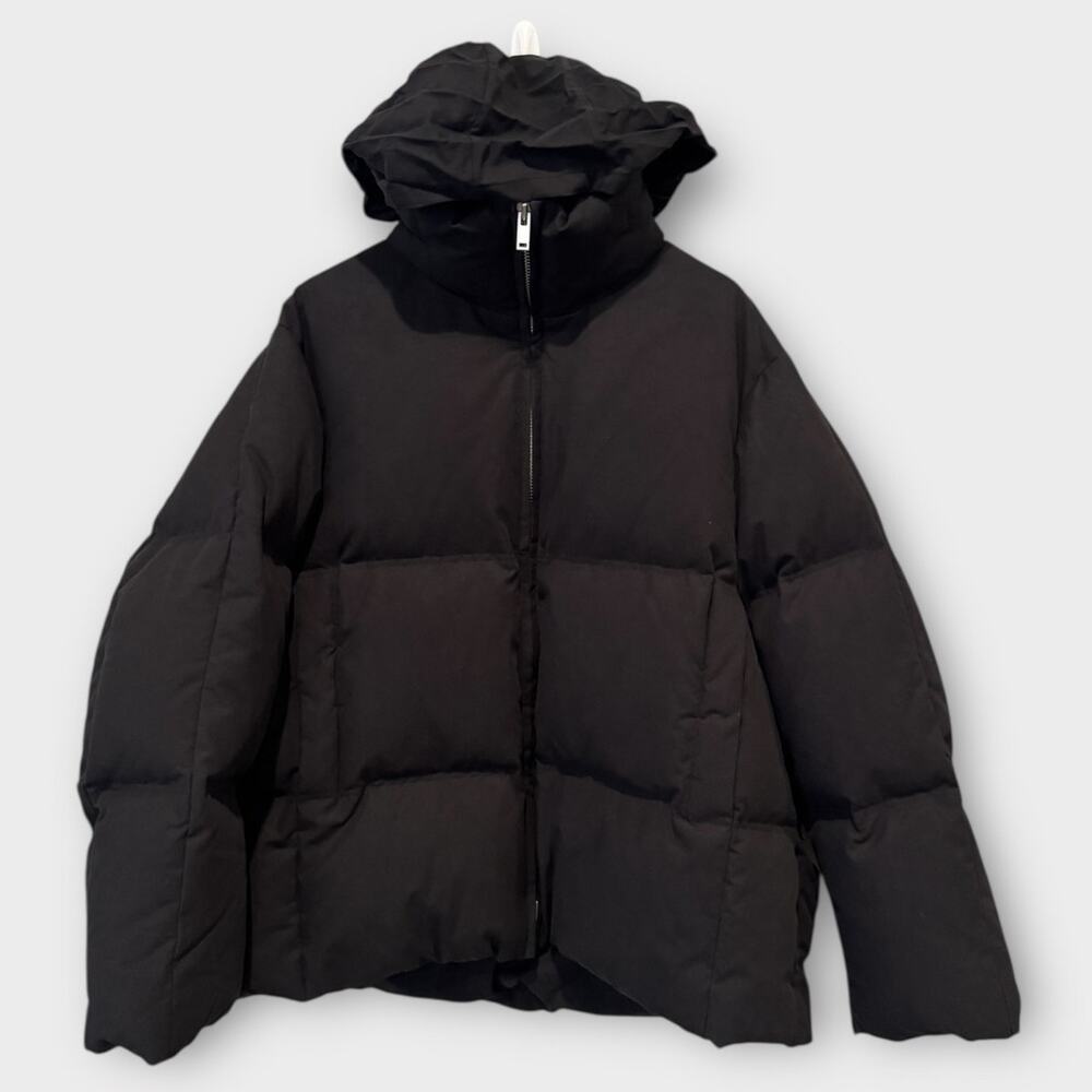 COS Oversized Hooded Down Puffer Jacket Size US/Large - Picture 8 of 16